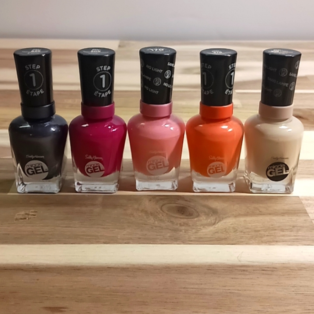 Sally Hansen Miricale Gel New 5 Beutiful Colors